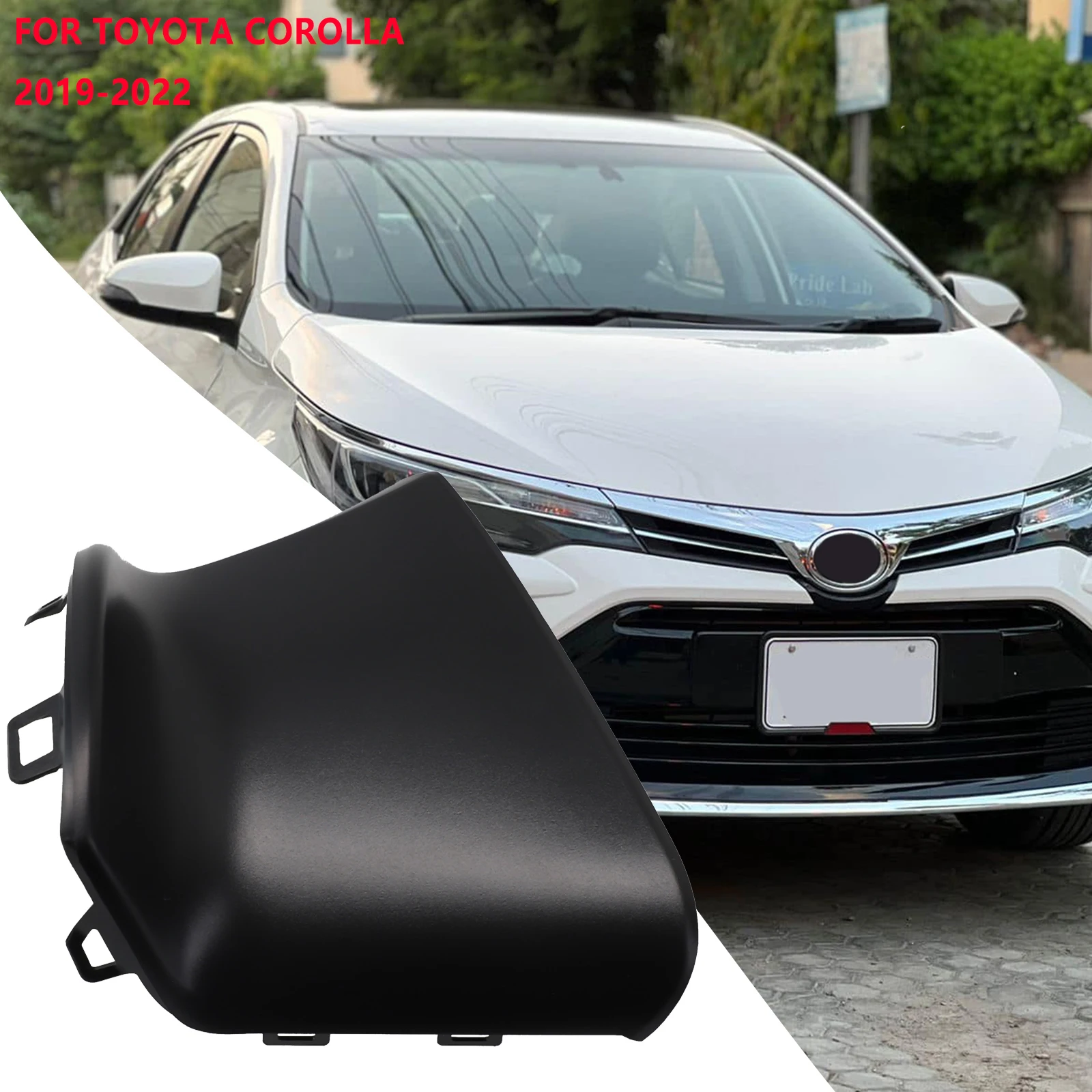 

Запчасти для автомобилей, грузовиков, опорная крышка, накладка, пластиковая черная передняя левая нижняя замена для нижнего зеркала заднего вида для Toyota