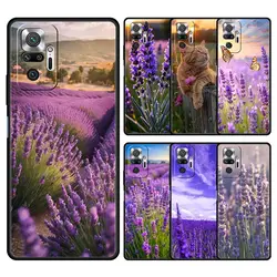Simple lavender Purple flowers Phone Case For Xiaomi Redmi Note 14 13 12 5G 9S 9 10 11 Pro Plus 9T 14C 13C 12C 10C 9C 9A Cover