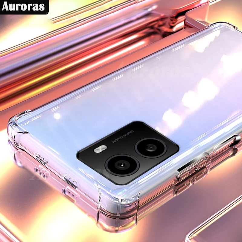 Auroras For Nokia HMD Pulse Pro Cover Clear Silicone Airbag Shockproof Soft Shell For Nokia HMD Pulse Plus Phone Case