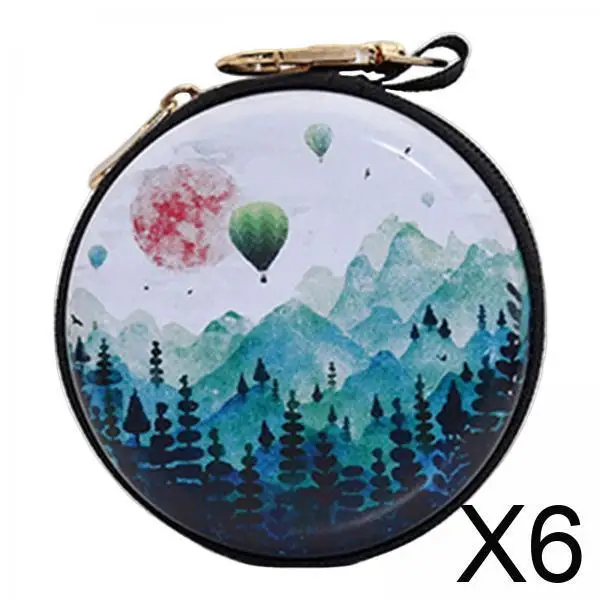 

Tinplate Essential Oil Storage Box with Removable EVA Organizer Zipper Carrying Case for Home and on the Go Use