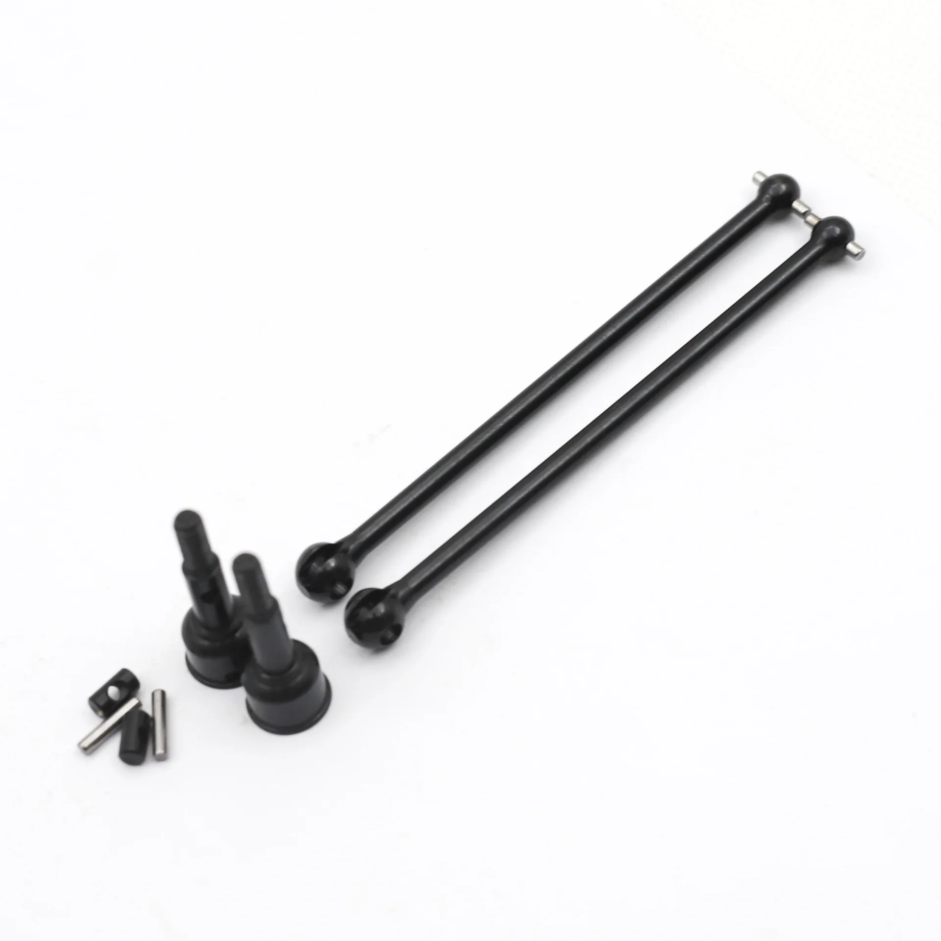 2pcs Steel Metal Drive Shaft CVD Driveshaft for Rlaarlo Rlaarlo Omni Terminator 1/10 RC Car Upgrade Parts Accessories