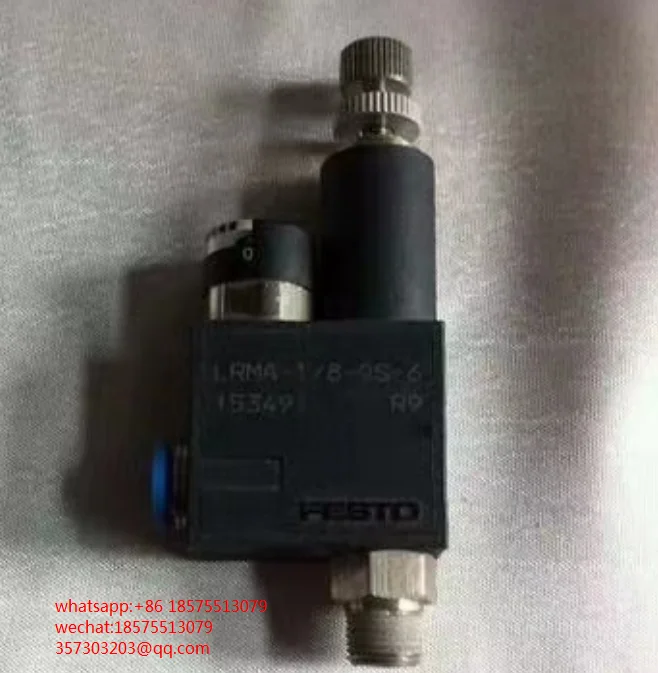 

FOR FESTO LRMA-1/8-QS-6 Pressure Reducing Valve Solenoid Valve Brand New 1 PIECE