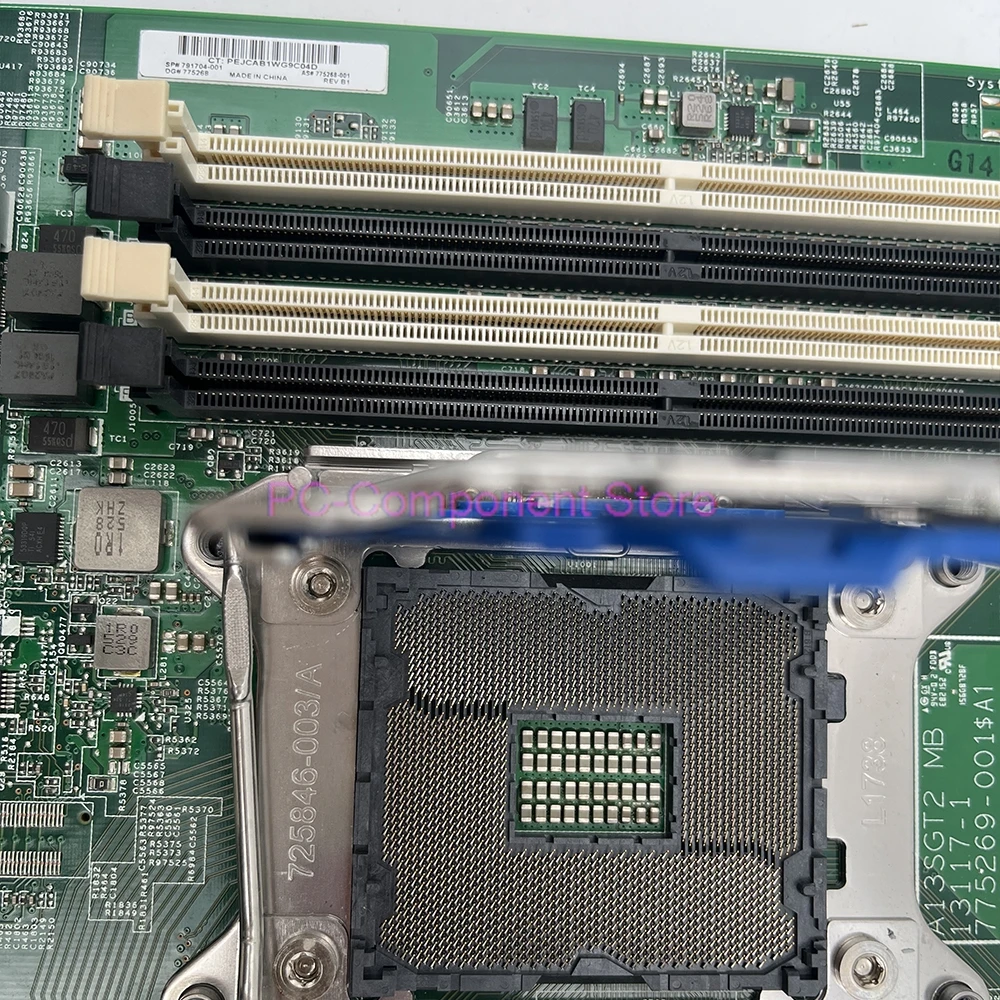 DDR4 X99 ML110 Gen9 اللوحة الأم للخادم 775269-001 791704-001 775268-002 775268-001 13117-3 #2
