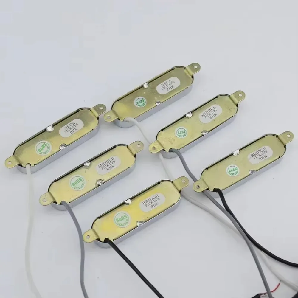 Shop Bo-Hong Store-1 Set (3 قطع) يحرق التقاطات ألنيكو فردية ثلاثية سونيك للجيتار الكهربائي - لمعدات الجيتار - تخفيضات كبيرة