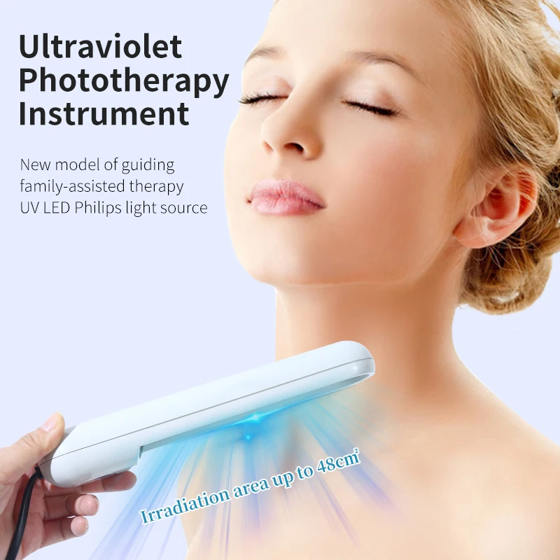 308 nm UVB Light Treatment Instrument Vitiligo Psoriasis Skin Treatment Device Narrow Band Ultraviolet Phototherapy Lamp