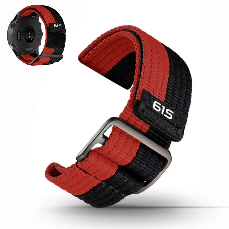 

Нейлоновый ремешок для часов Garmin Fenix 8, 7, 7 Pro, 6, 6 Pro, 5, 7X, 7X Pro, 6X, 6X Pro, Tactix 7 Pro, Forerunner 255, 265, 955, 22 мм, 26 мм