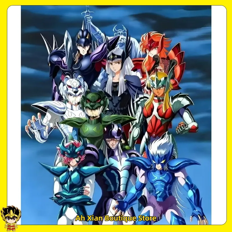 

MST Model Saint Seiya Myth Cloth EX Crystal Saint/Capella/Asterion/Argeti/Whale Moses Silver Knights of The Zodiac Action Figure