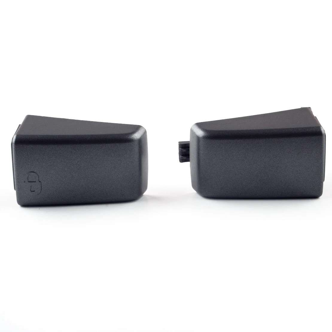 

1 Pair Front Exterior Dark Grey Door Handle Cap Cover Fit for Land Rover LR2 LR3