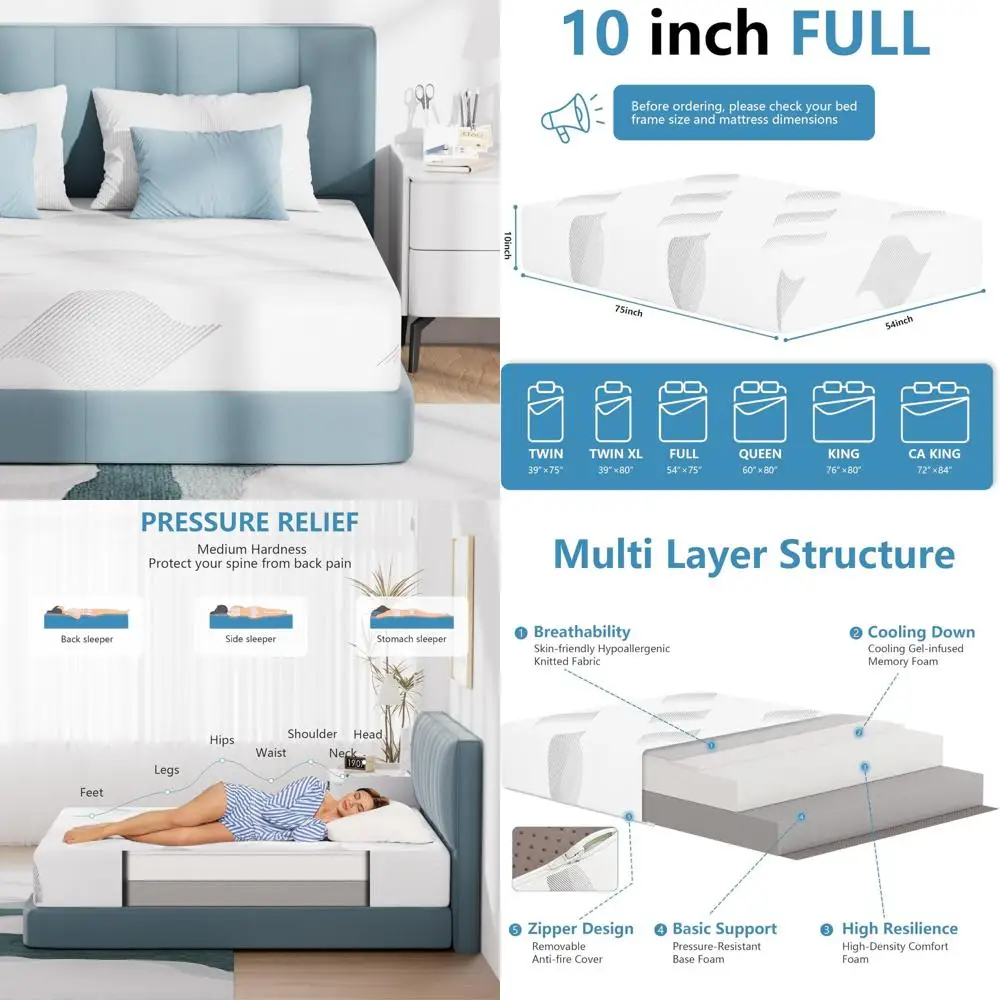 Medium Firm Gel Mem…