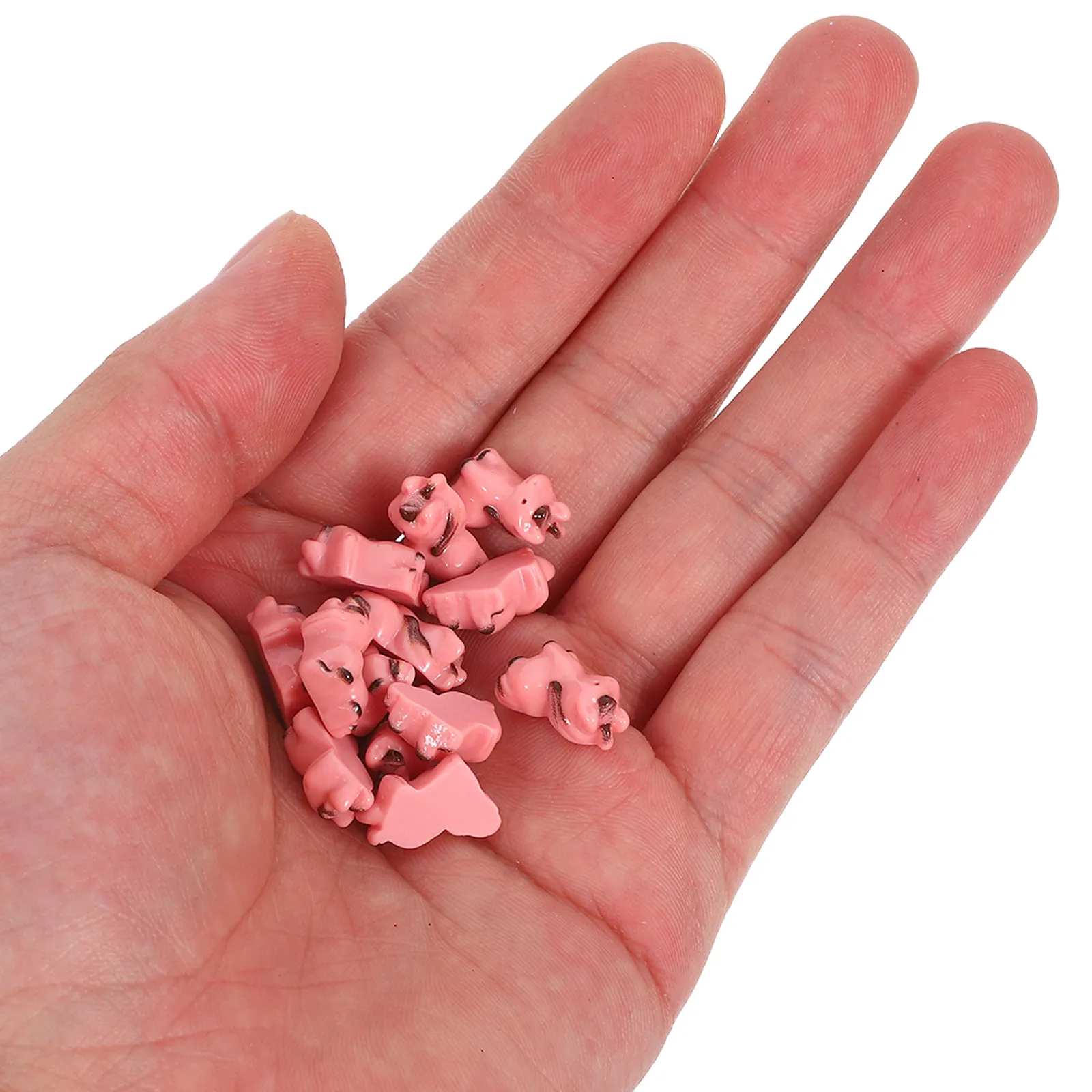 60Pcs Zodiac Animal Nail Charms Cute Cartoon Resin Decorations DIY Manicure Nail Art Accessories Party DIY Manicure Supplies
