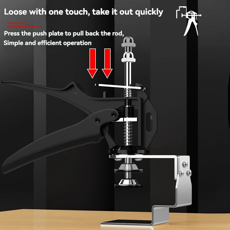 AD33 HOT 2 шт. зажимы для установки передней панели ящика, зажим для двери шкафа, фурнитура, многорегулируемый крепежный зажим для панели ящика