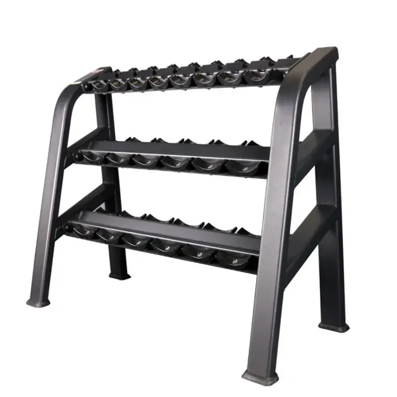 

Double-layer dumbbell rack with three layers, ten pairs of dumbbell display racks, dumbbell Austrian rod placement racks