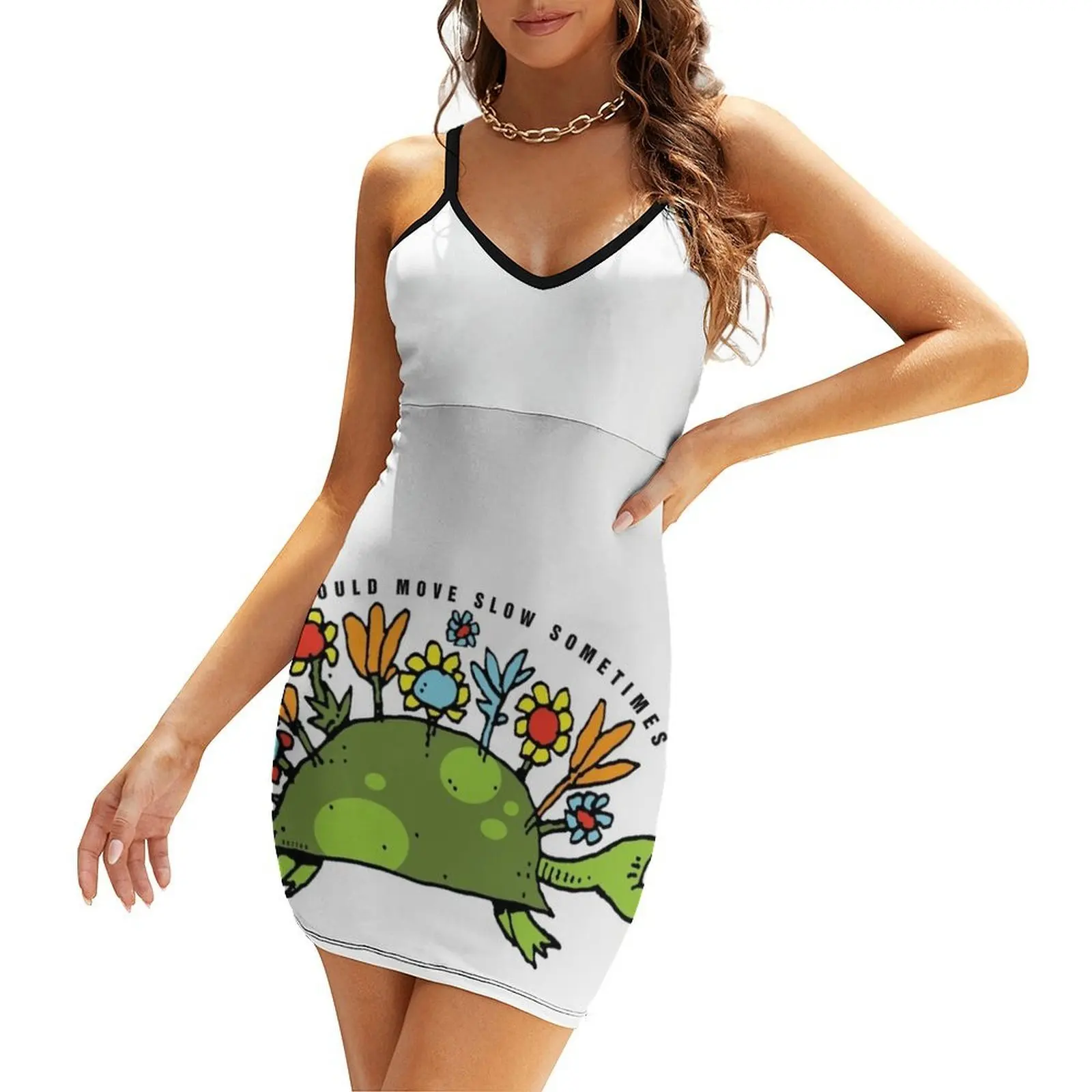 

Life should move slow sometimes Sling Dress Dress for pregnant women summer dress woman 2025 trendy birthday for women