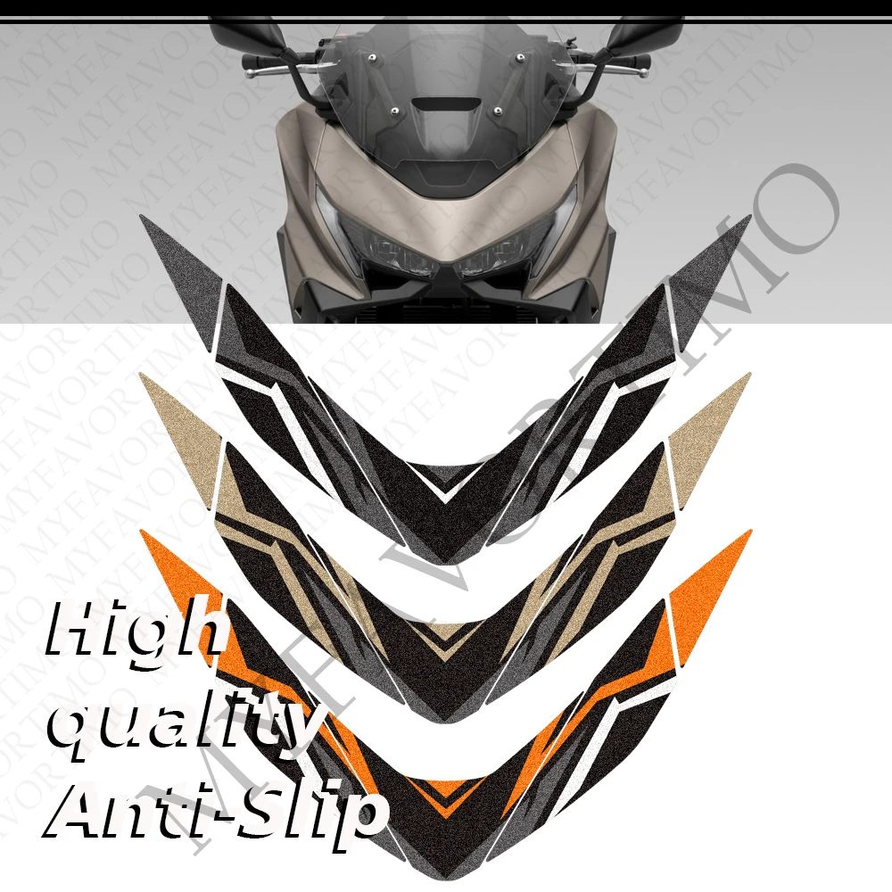 For Forza 750 Scooter 2025 2026 Anti-Slip Fender Front Fairing Tank Pad Gas Fuel Oil Knee Protection Accessories Stickers Decals