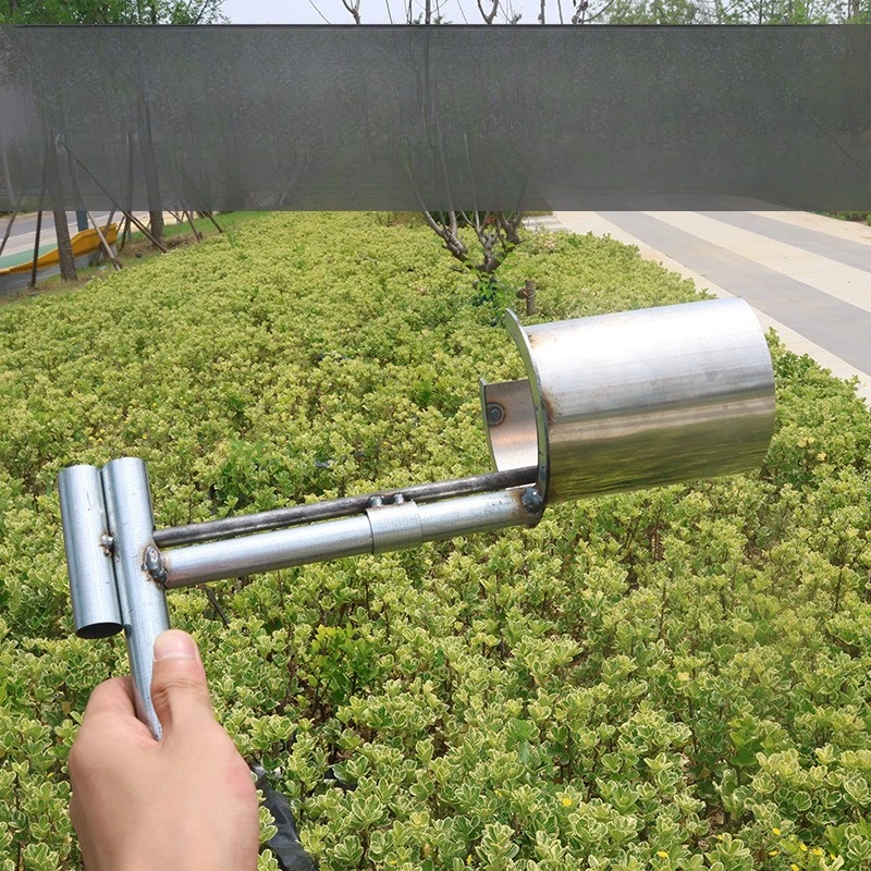 Transplanter Metal Gardening Garden Tools Transplanter Vegetable Planting Flower Transplanting Hole Digging Seedling Puncher