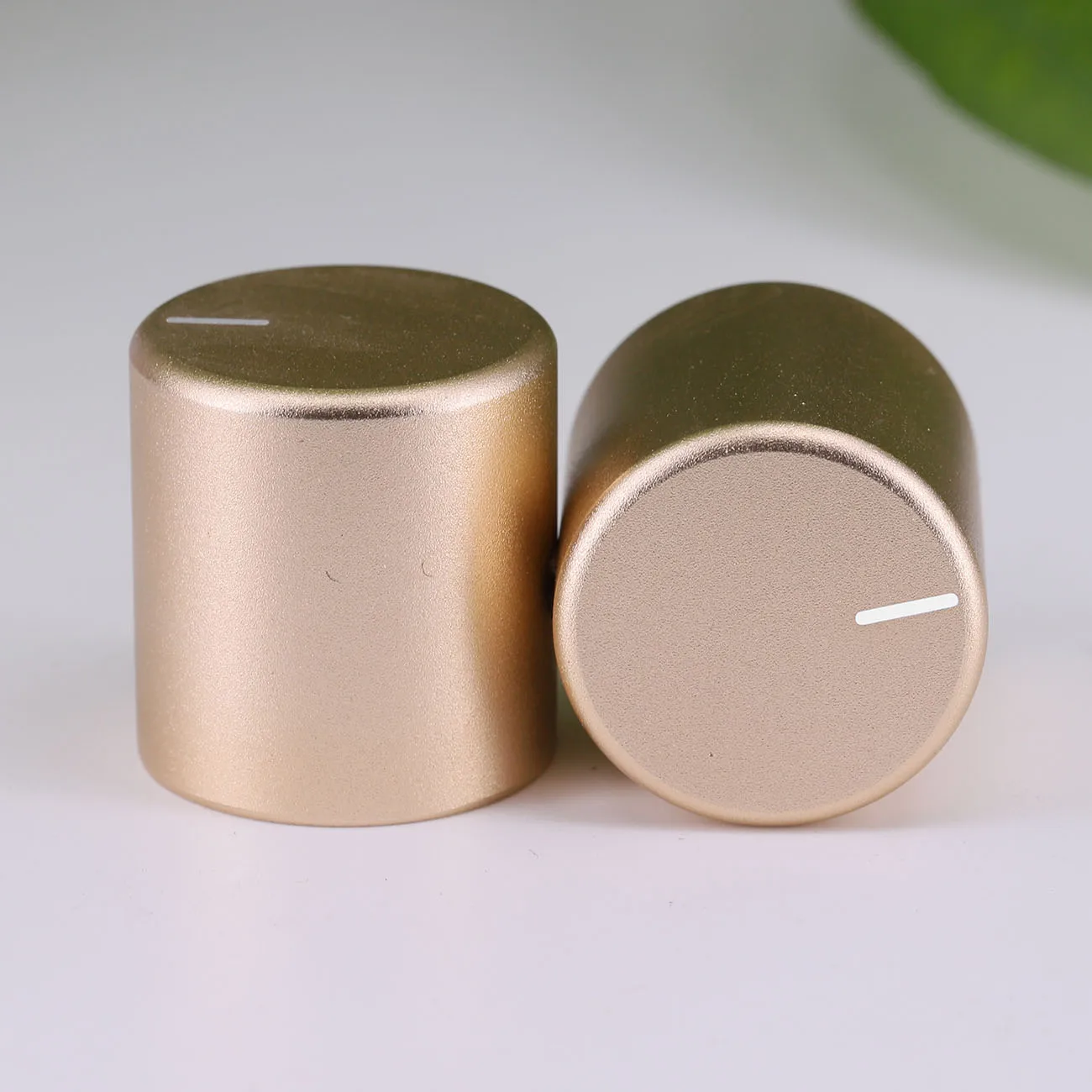 1PC Volume Knob 21mmx22mm 6mm Solid Aluminum Potentiometer Knob Button HIFI Car Audio AMP DAC CD Sound Volume Control Knob