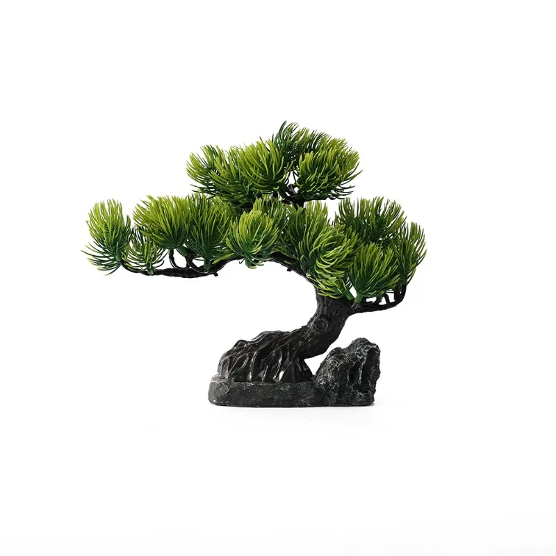 

10 шт. Декор для аквариума: Искусственная имитация сосны для ландшафтного дизайна аквариума