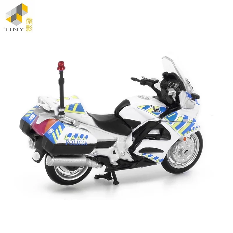 Tiny 1:43 St1300P Macau Police NO.15 Alloy Simulation Model Motorcycle