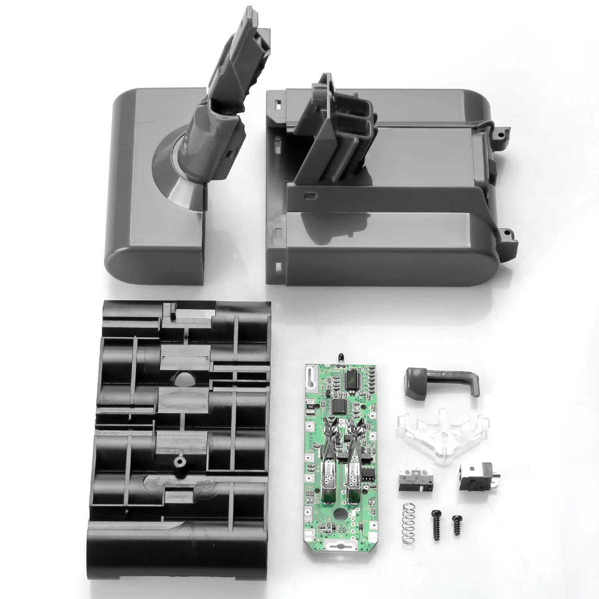 

Suitable for DYSON V7 21.6V vacuum cleaner lithium battery PCB protection board/battery sleeve 18650-6 core