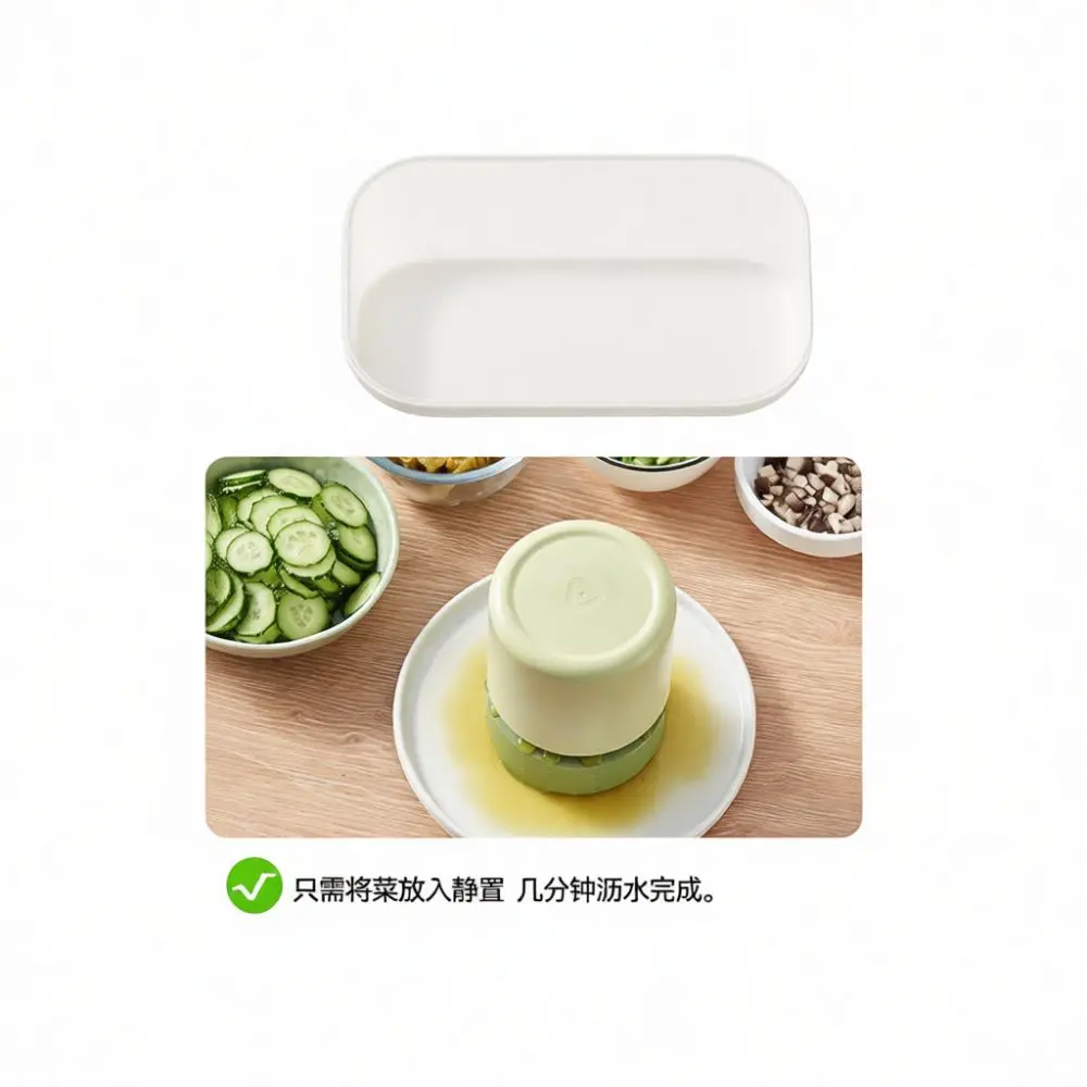 Kitchen Gadget Manual Vegetable Squeezer Food Grade Presser With Filter Cloth For Salad And Stuffing Preparation