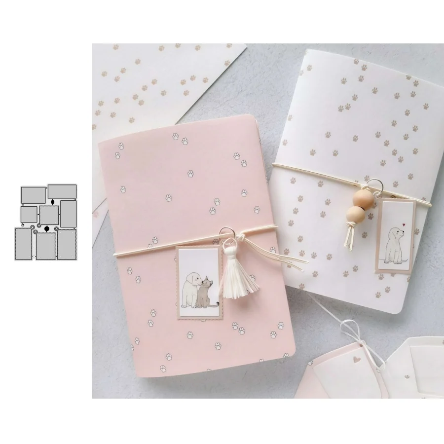 Stempelset Metall-Stanzformen für DIY Scrapbooking Kartenherstellung Schablonen Fotoalben