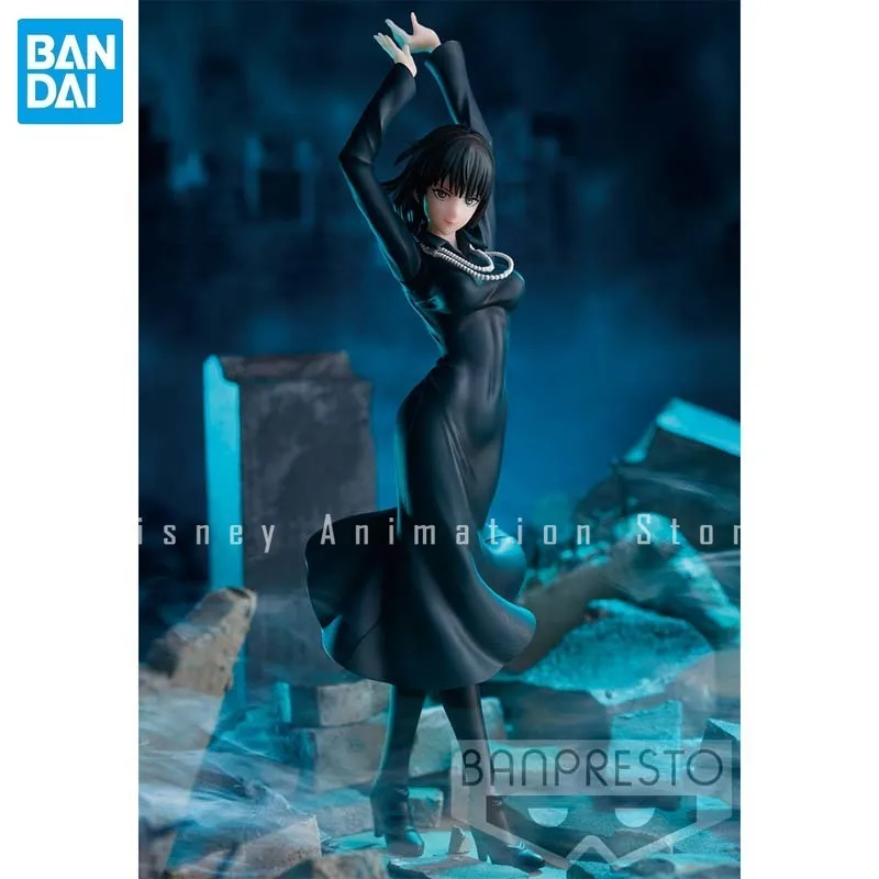 In Stock 100% Original BANPRESTO One Punch Man Hellish Blizzard Action Figures Toys Girls Action Figures Toys Collection Gifts