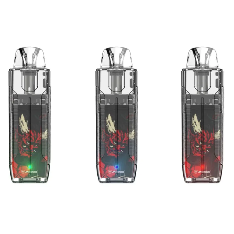 Original rincoe jellybox se pod vape kit 500mah bateria com jellybox nano cartucho 1.0ohm malha coi vaporizador vape e kit de cigarros