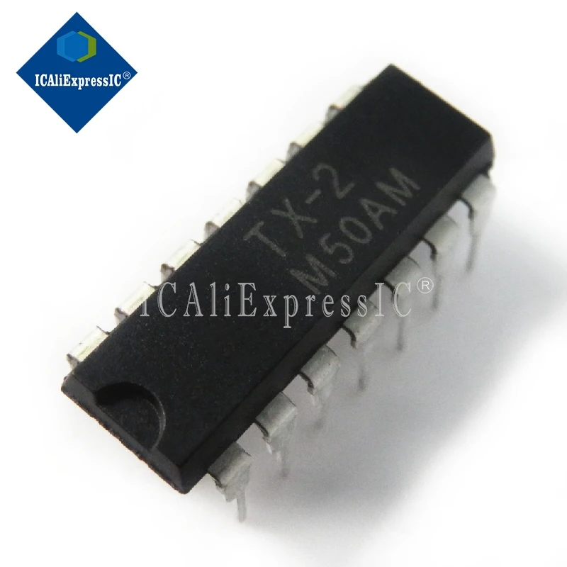 10pcs/lot=5pairs ( 5pcs RX-2B + 5pcs TX-2B ) RX2B TX2B DIP-16 In Stock