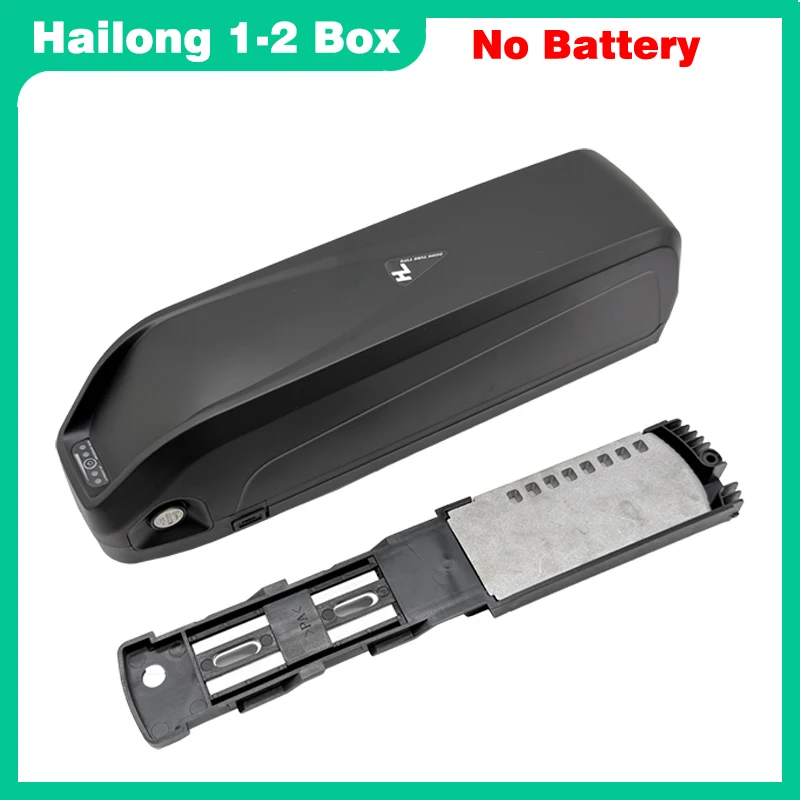 Hailong 1-2 SSE-077 48V lege batterijbehuizing voor celvervanging met nikkelstrip 13S5P voor 18650 celverbinding ter ondersteuning van doe-het-zelf