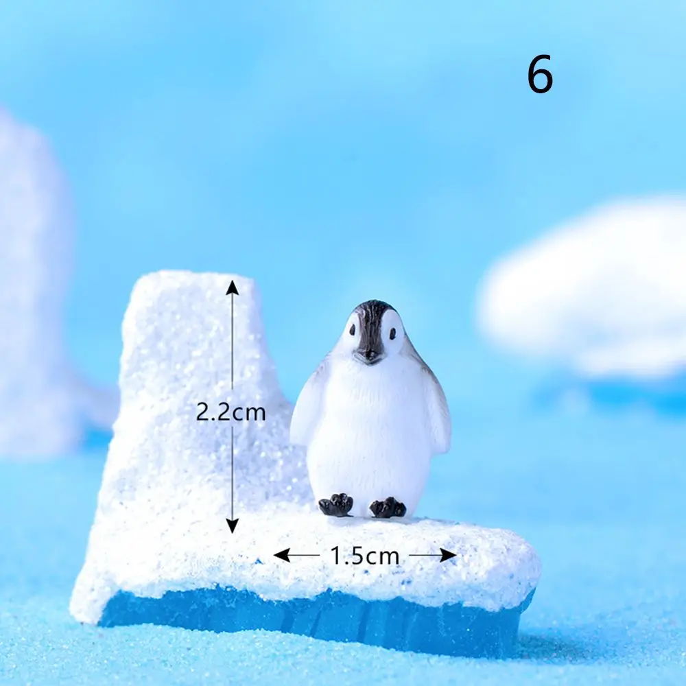 Gardening Decorations Home Decor Miniature Model Handcraft Resin Ornaments Micro Iceberg Series Figurine