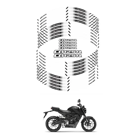 FOR HONDA CB125R Moto Parts Contour Wheel Decoration Decal Sticker - C