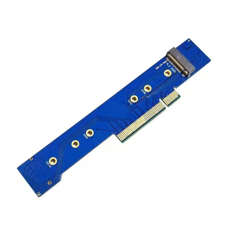 

PCIe to 2 NVMe M.2 NGFF SSD Converter Split Adapter Card For 1U Chassis Data Transfer Speed Enhancer 24BB