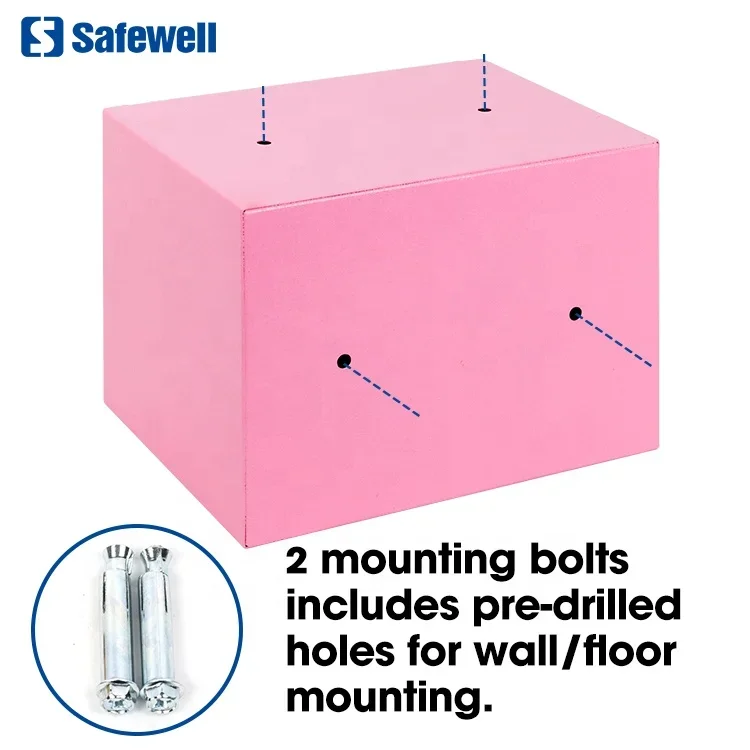 Coffre Fort Caja Fuerte Safewell Amazon Mini Caja Fuerte Seguridad Electrónica Dinheiro Hogar Digital Mini Caja Fuerte