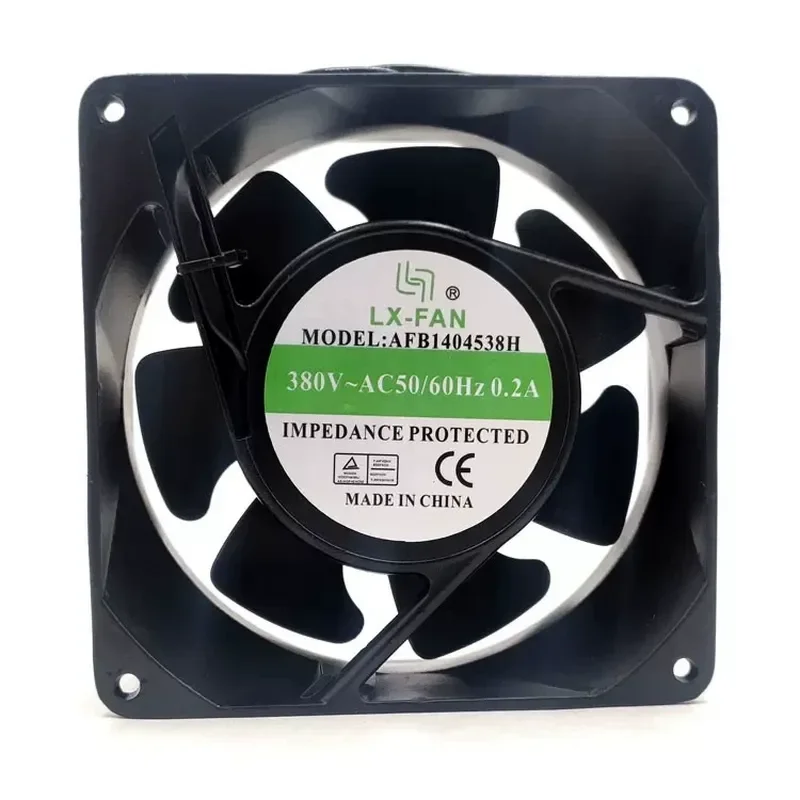 For New Original LX-FAN AFB1404538H 14045 AC380V 0.20A Injection Molding Machine Cooling Fan