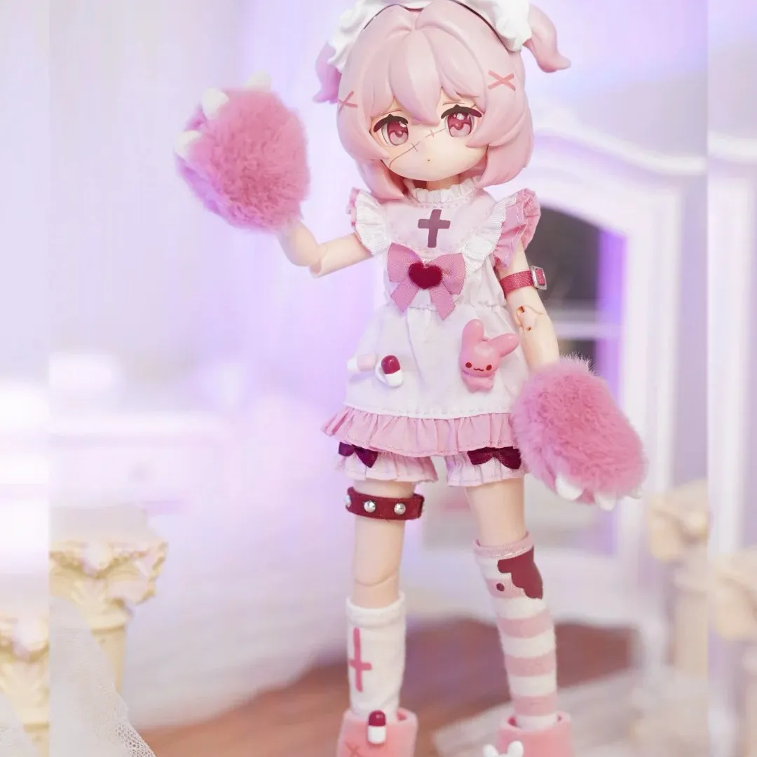 الحرية مطالبة Bjd صندوق أعمى الإلكترونية لطيف الحيوانات الأليفة سلسلة 1/12 المنقولة المشتركة Bjd دمية عمل الشكل لعبة الفتيات هدايا عيد الميلاد ﻿