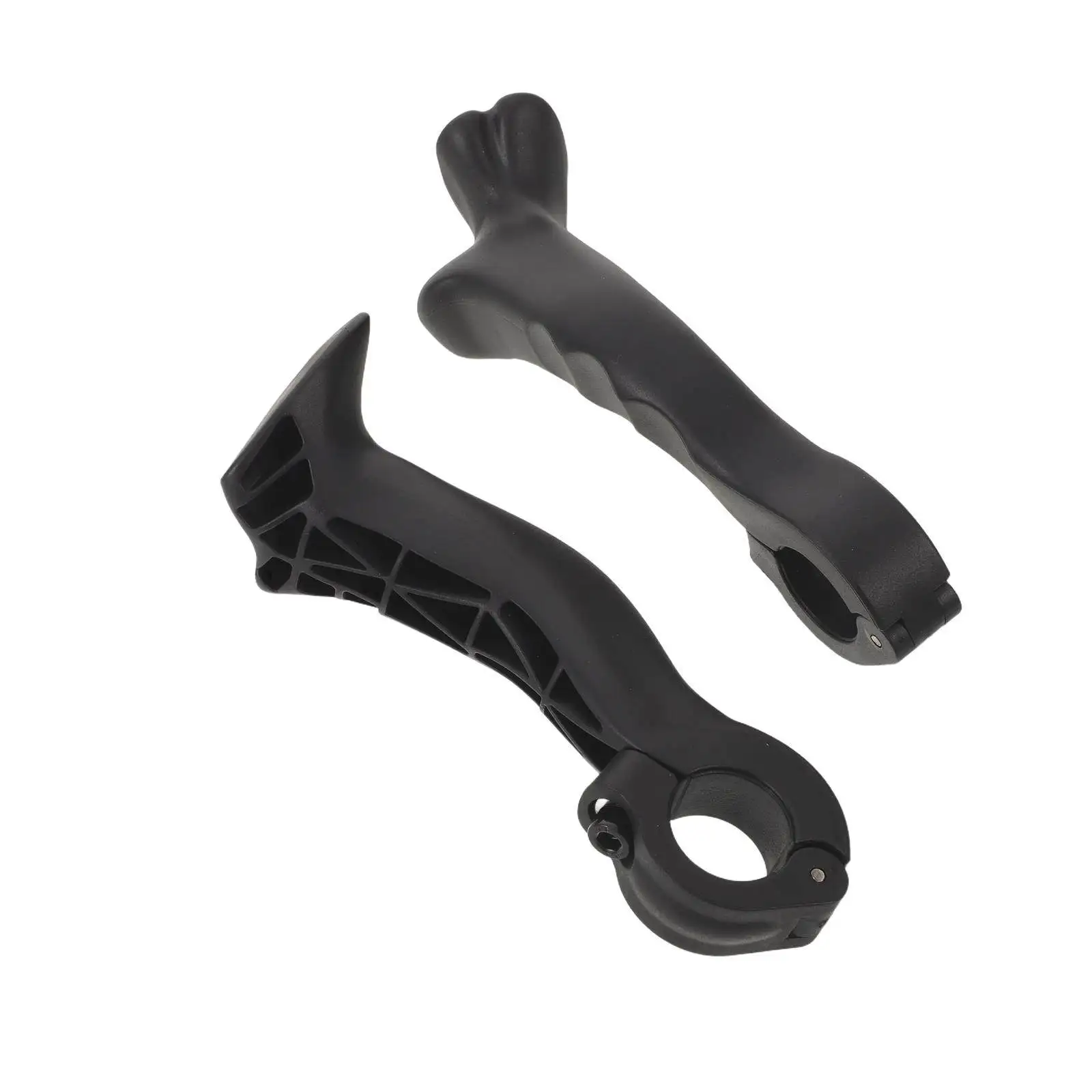 

2Pcs Bicycle Handlebar Grips Ergonomic Mountain Bike Handlebar Extender Bracket Accessories Bar End Grips for Cycling Climbing