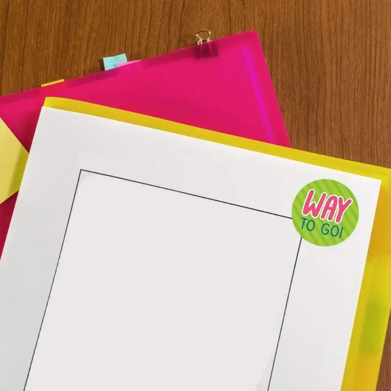 500 Pcs Motivational Sticker Decorative Sticker Reward Sticker Incentive Sticker 24BB