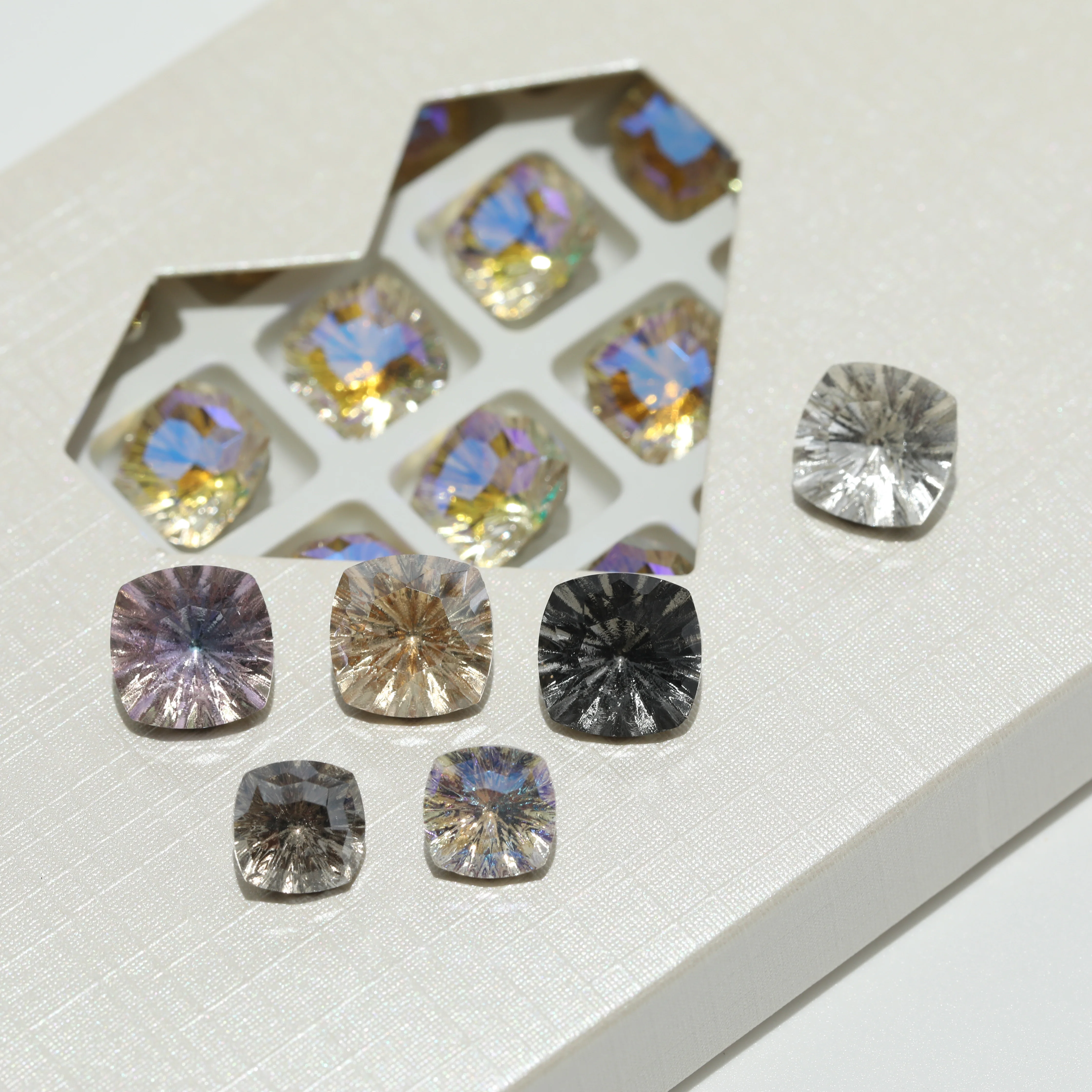 GRST Glänzende Kristallsteine DV4460 Squircle Fancy Stones Premium Millennium Series Strasssteine DIY für Nagelkunst, Hochzeitskleider und Zubehör – Detail 3