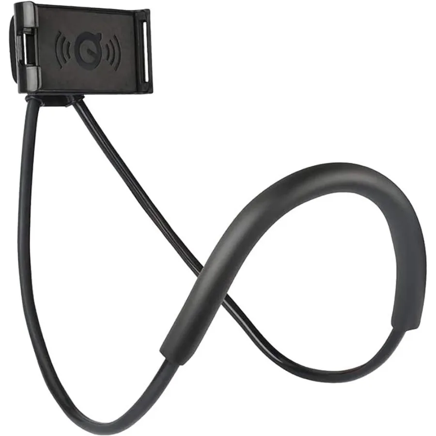 

Universal Neck-Hanging Phone Stand: 360 Rotating, Hands-Free Holder for Multiple Functions 4.7-6.7 Screens