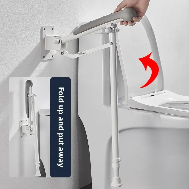 درابزين المرحاض، كبار السن والمعاقين عدم الانزلاق للطي المرحاض الحمام خالية من العوائق سلامة مقعد المرحاض Andicap انتزاع القضبان القضبان