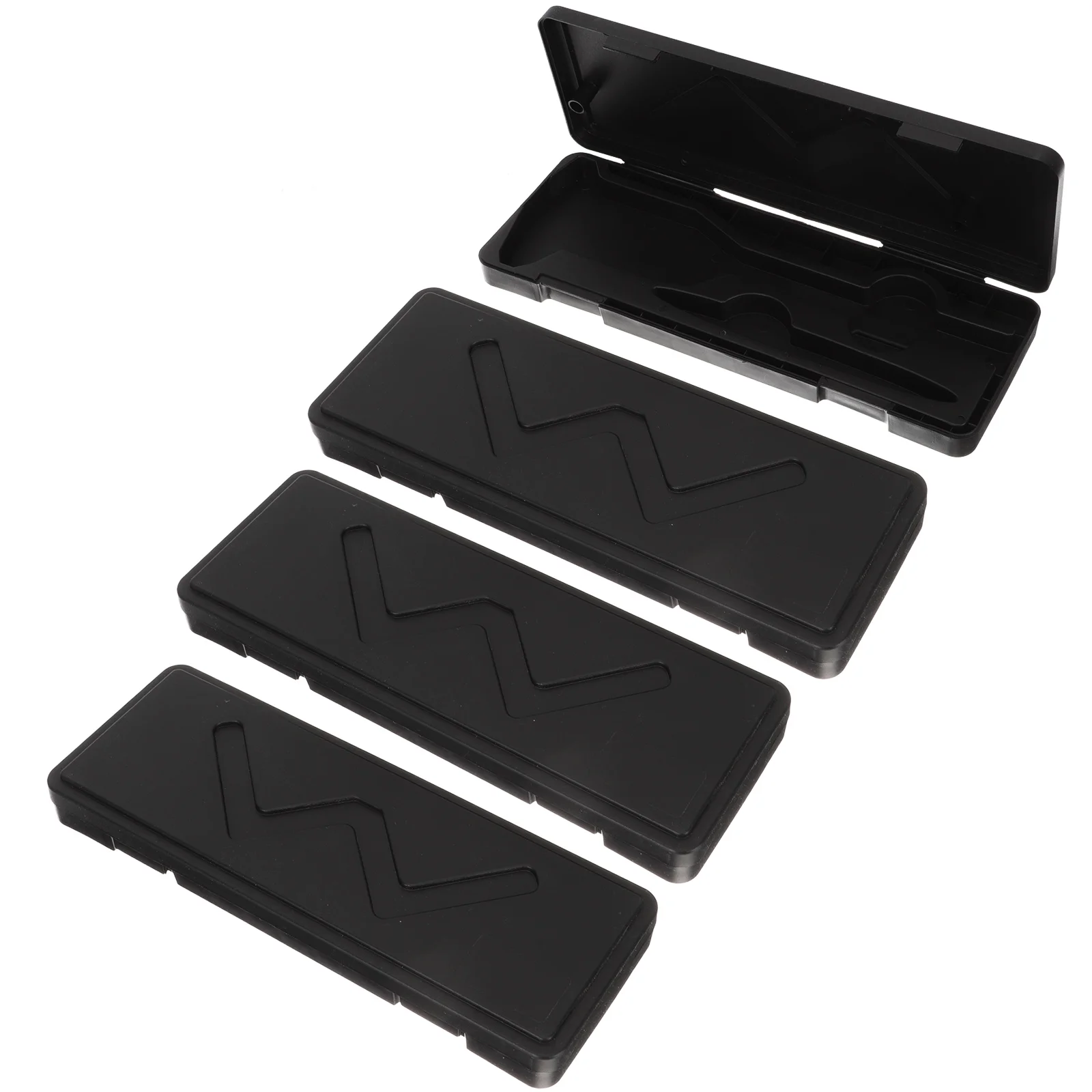

4 Pcs Caliper Box Storage Holder Measuring Tool Container Case Organizer Carrying