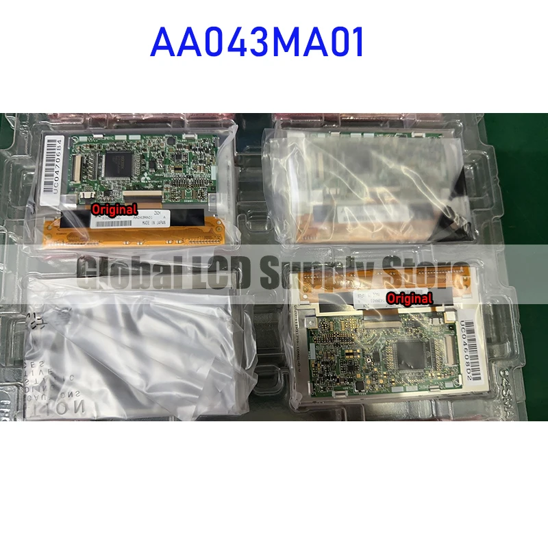 

AA043MA01 4.3 Inch LCD Display Screen Panel Origianl for Mitsubishi Brand New