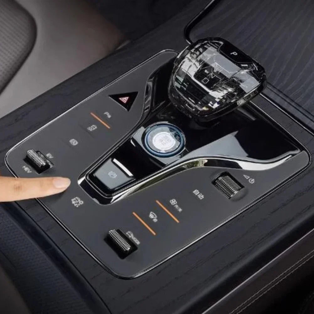 

For BYD Atto3 Han Tang Song Plus 2021-2025 Car Central Control Shift Panel Silicone Protective Pad Interior Accessories