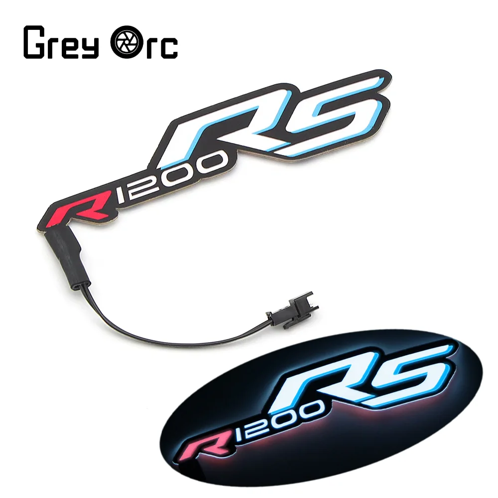 

For BMW R1200RS R1200 RS Motorcycle LED Cold Light Patch Fairing Body Sticker Logo Decoration Lamp Flashing