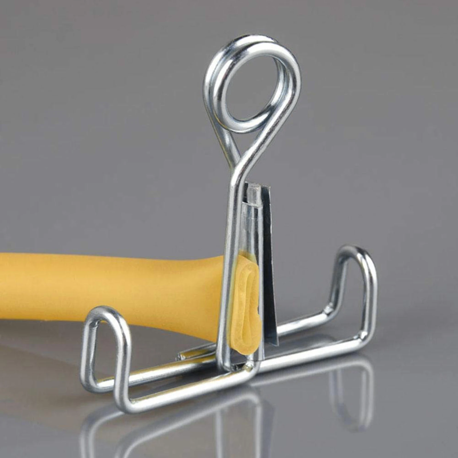 

20 Pcs Water Stop Rubber Tube Small Sturdy Spring Clamps Hose Flat Galvanized Iron