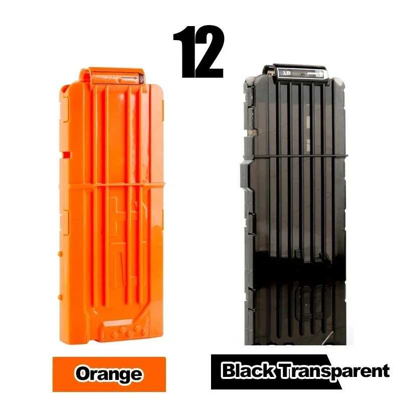 Reload Clip For Magazine Round Darts Replacement Toy Gun Soft Bullet Clip For Gel Blaster gun Airsoft Accessories