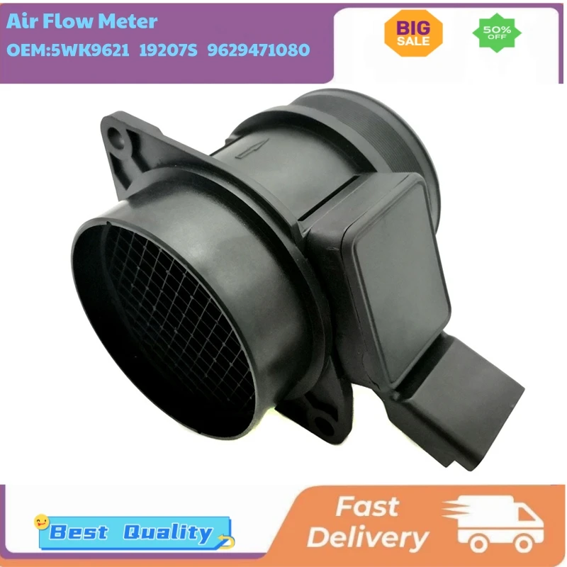 

5WK9621 19207S 9629471080 Mass Air Flow Meters for Citroen Berlingo Evasion Jumpy Xantia Xsara Fiat Peugeot Suzuk Grand 306 307