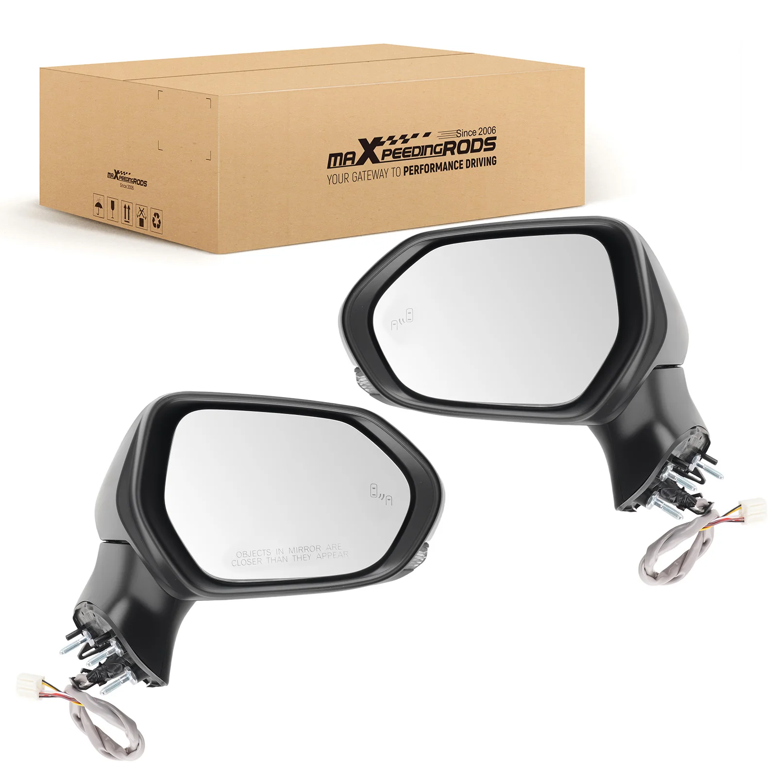 Side Mirror White P…