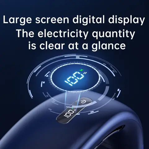 Xiaomi Portable Neck Air Conditioner 5 speed Ultra Hanging Neck Fan Rechargeable Semiconductor Refrigeration Leafless Fan 2026