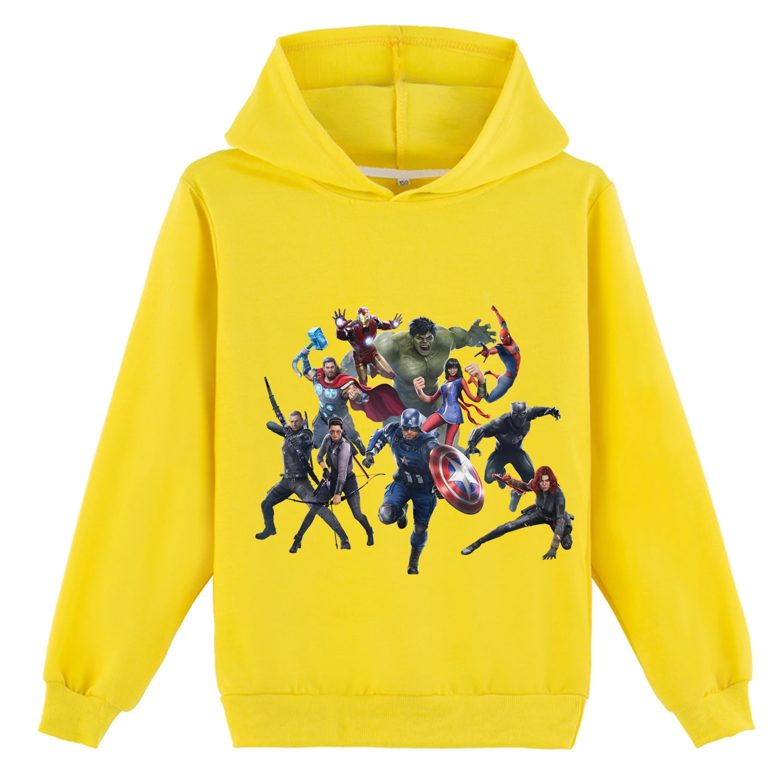 Hauts à manches longues pour enfants en bas âge, pull à capuche mignon, sweat-shirt fantaisie d'automne Hulk avec capuche (2-14 ans, 6 couleurs)